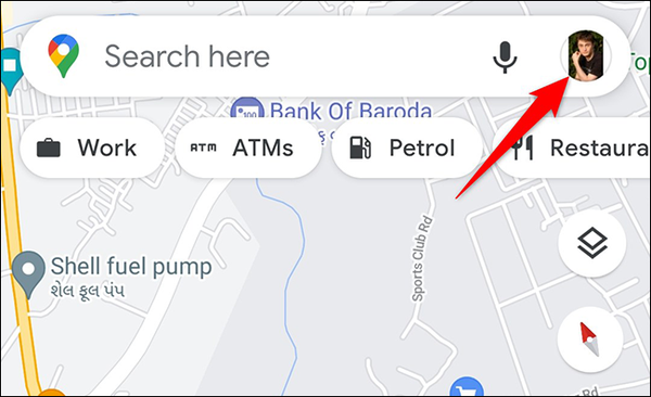 1-profile-menu-google-maps