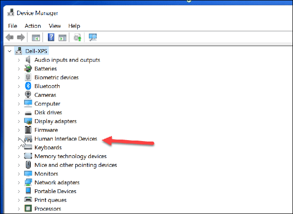 2-human-interface-device-Device-Manager-Windows-11