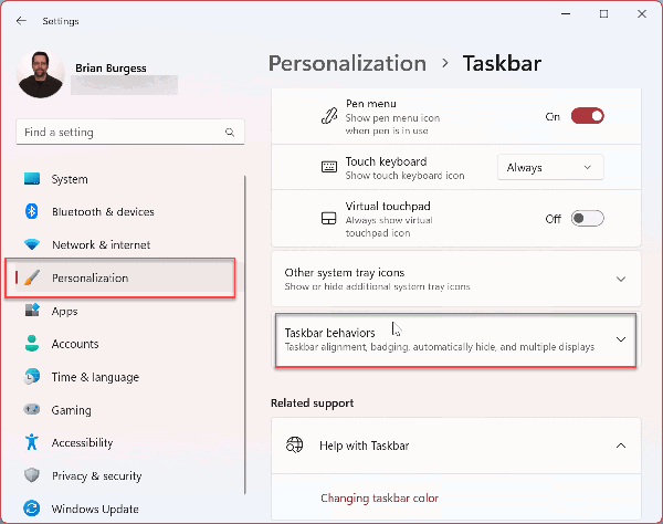 2-taskbar-behaviors