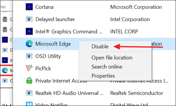 如何阻止Microsoft Edge在启动时打开
