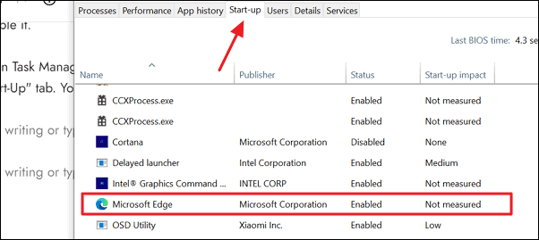 如何阻止Microsoft Edge在启动时打开