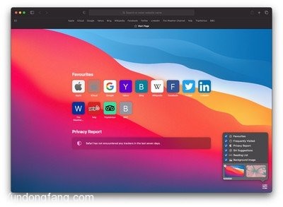 2safari-start-page-customize-wallpaper