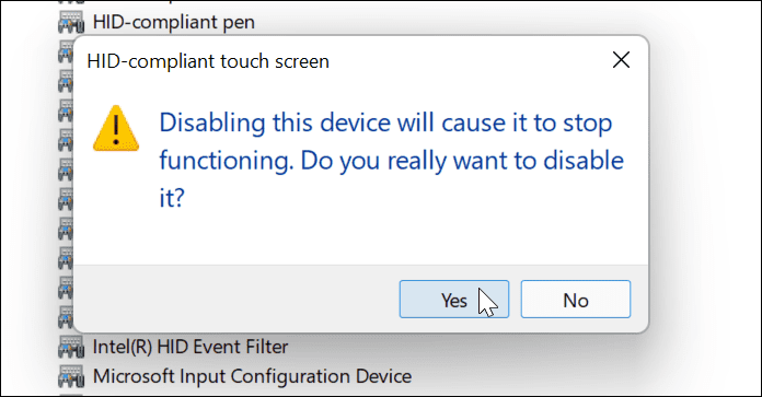 4-verify-Yes-dialog-box