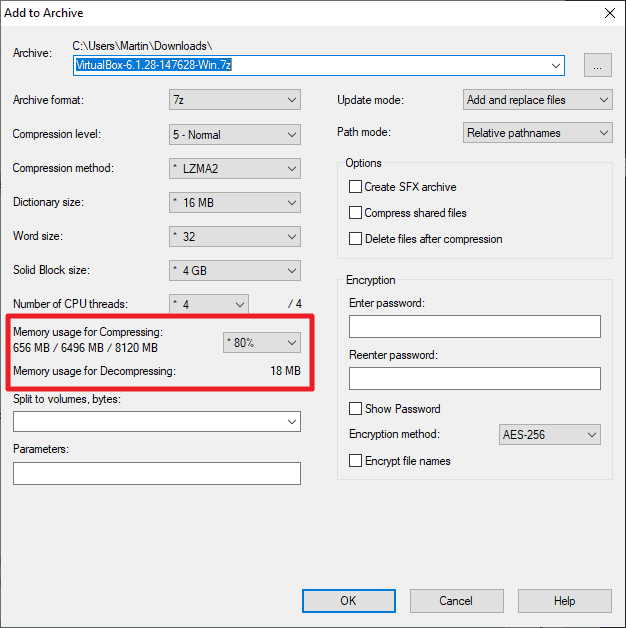 7-zip-memory-usage