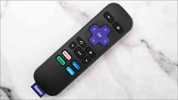 A-Roku-remove-laying-on-a-table