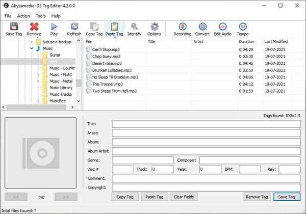 Abyssmedia-ID3-Tag-Editor-add-tracks-for-editing