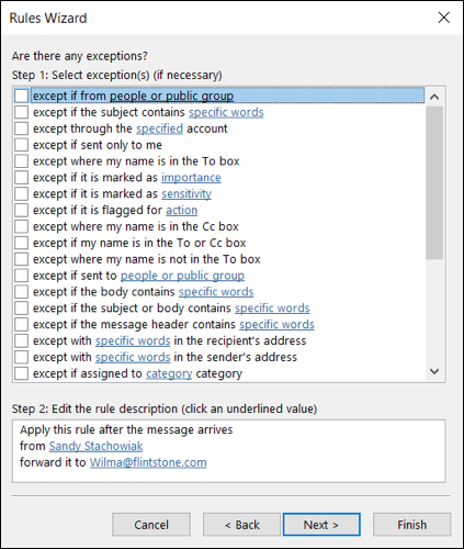 AddExceptions-OutlookAutoForwardDesktop