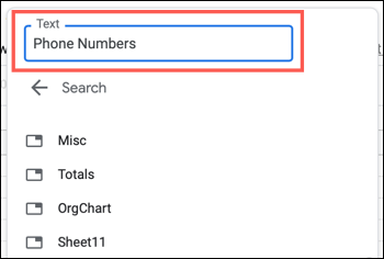 AddText-GoogleSheetsLinks