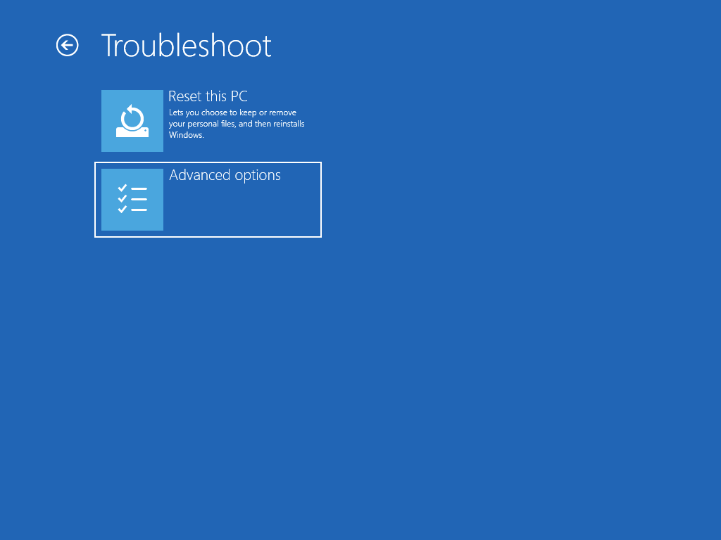 Advanced-options-Windows-recovery-setup