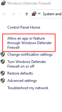 Allow-an-app-through