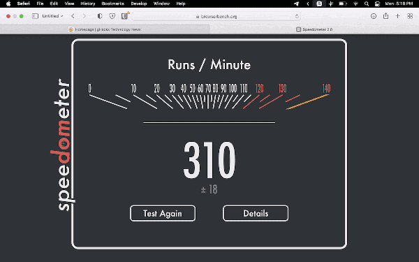Apple-Safari-Speedometer-benchmark
