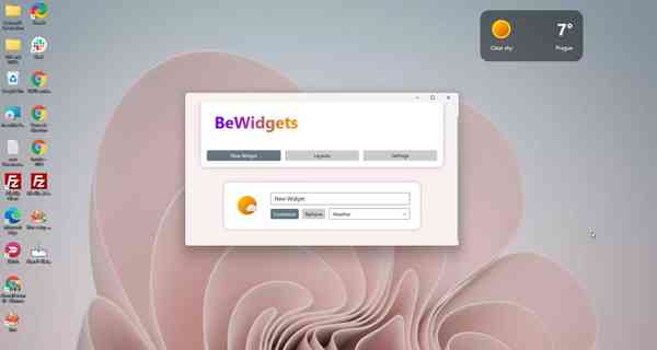 Be-widgets