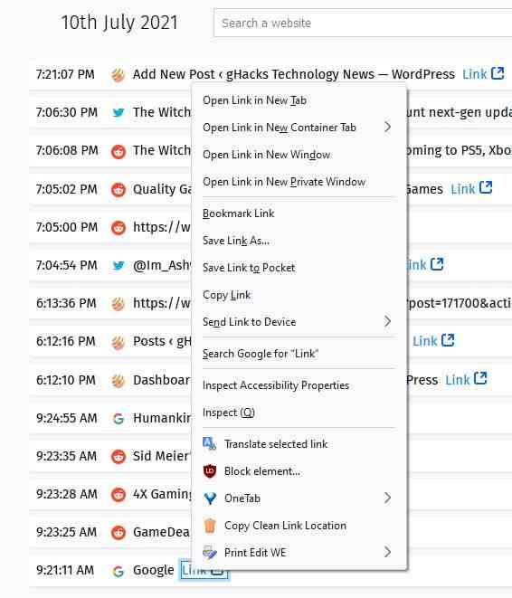 Better-History-Right-click-menu