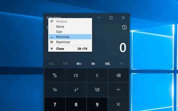 Calculator-window
