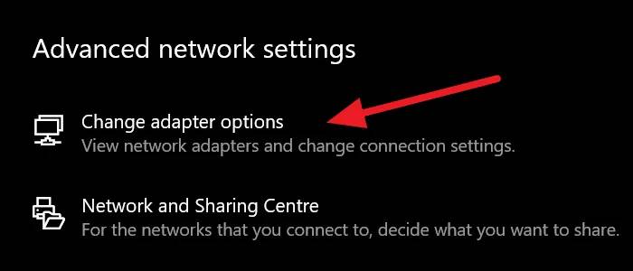 Change-Adapter-Options