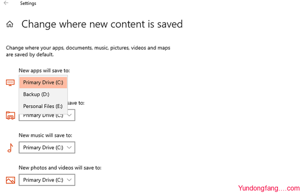 Change-location-of-new-app-installation