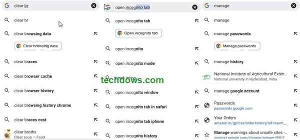 Chrome-Actions-Android