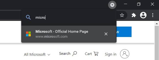 Chrome-Tab-Search