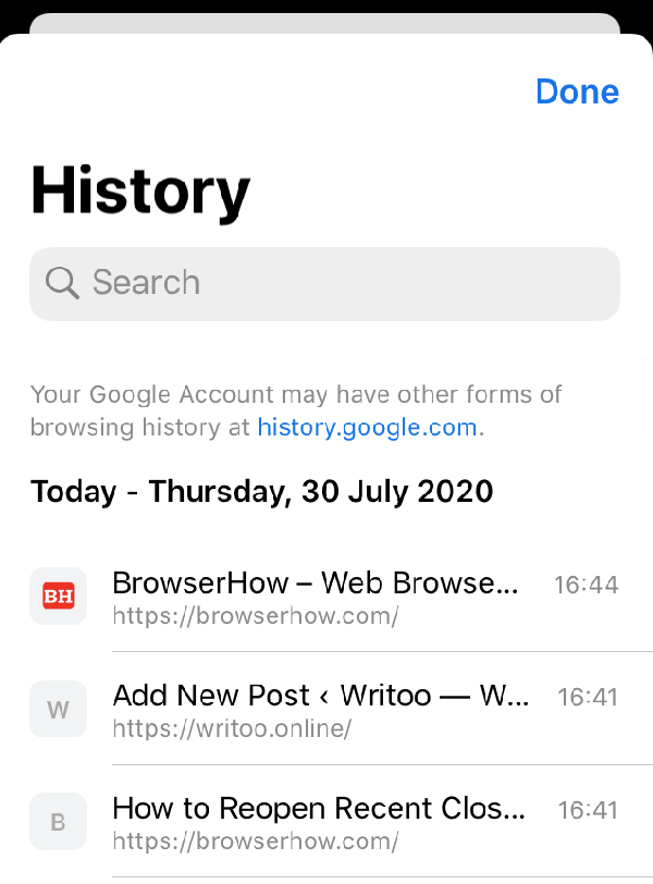 Chrome-iOS-History-Tab-with-Recent-History