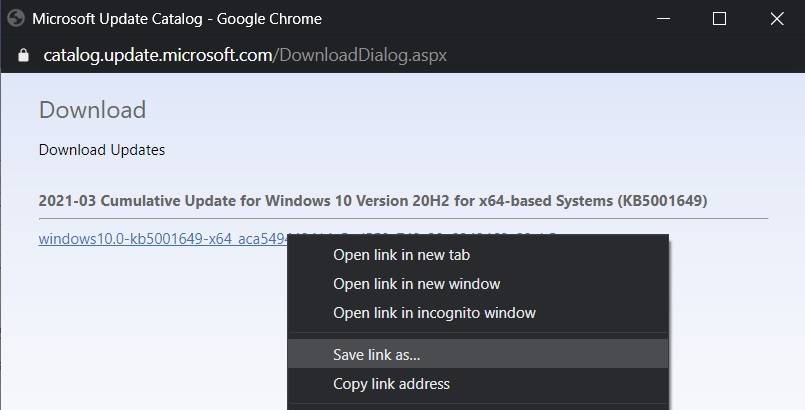 Chrome-save-as