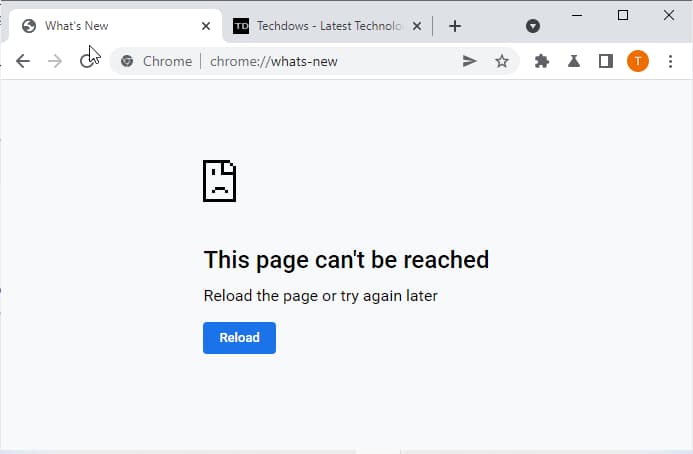Chrome-whats-new-page