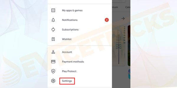 Click-on-settings