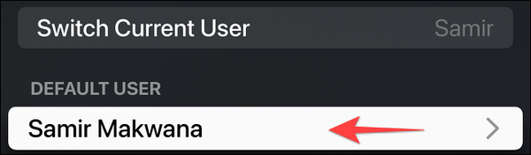 Click-the-user-account-under-Defalt-user-on-apple-tv