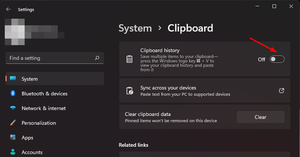 Clipboard-history-on
