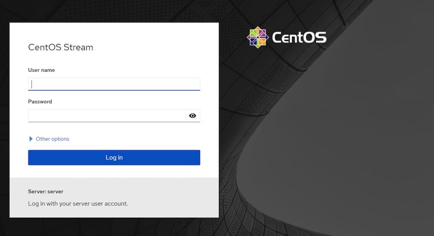 Cockpit-CentOS-Stream