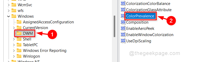 ColorPrevalence-regedit