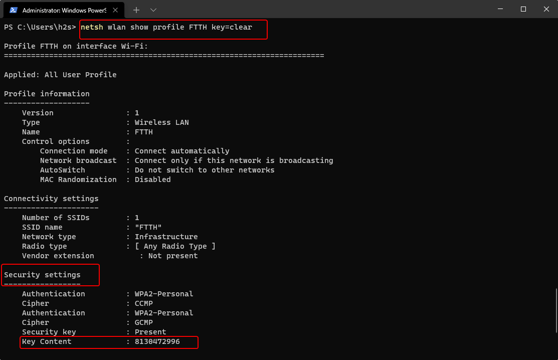 Command-to-Display-saved-WiFi-password-in-Windows-11