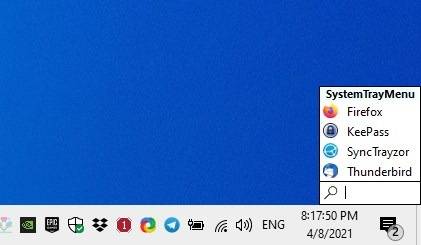 Create-a-custom-start-menu-that-you-can-access-with-a-hotkey-using-SystemTrayMenu