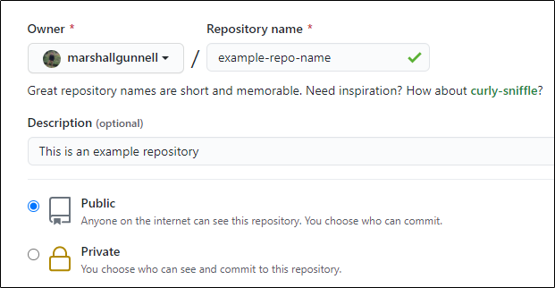 Create-repo-name-and-description