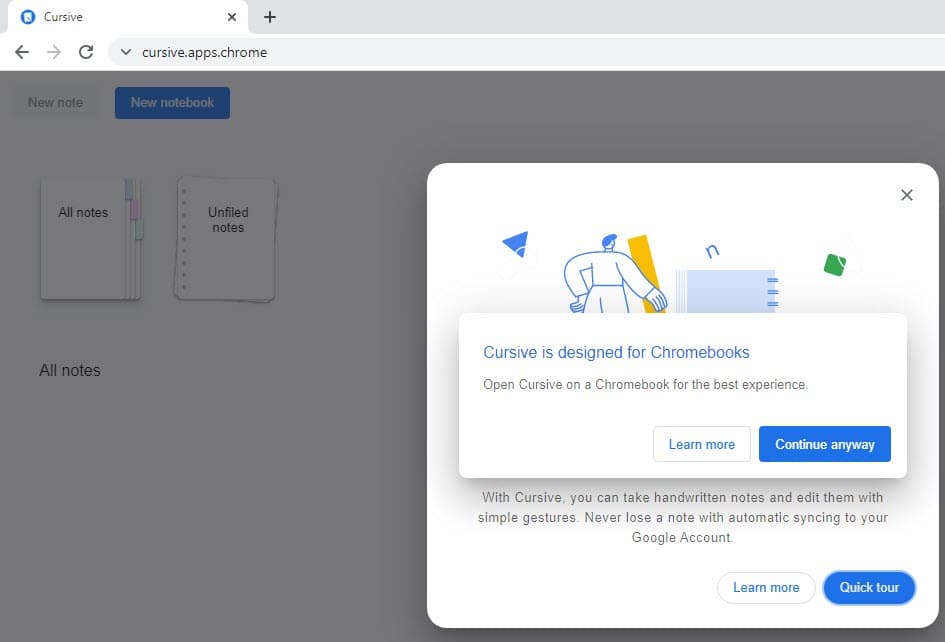 Cursive-Chromebook-app Cursive-Chromebook-app