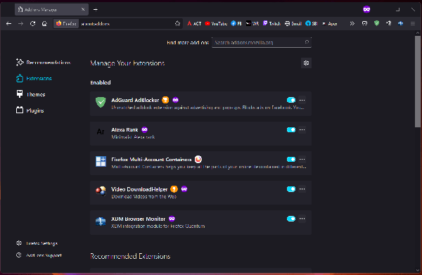 Disable-Firefox-Extensions