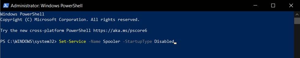 Disable-Print-Spooler Disable-Print-Spooler