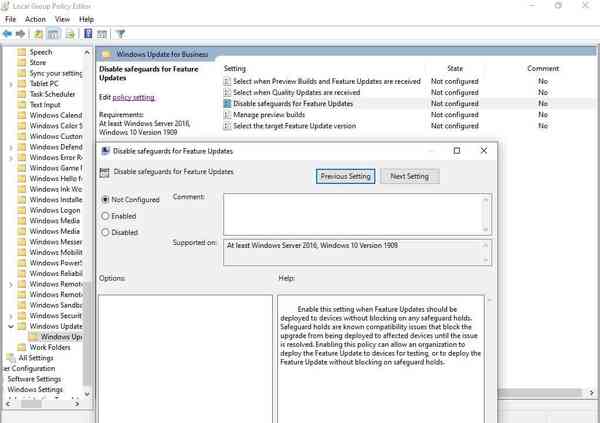 Disable-safeguards-for-Windows-Update