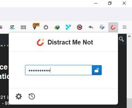 Distract-Me-Not-extension-password-protected