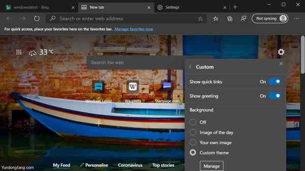 Edge-Canary-custom-theme
