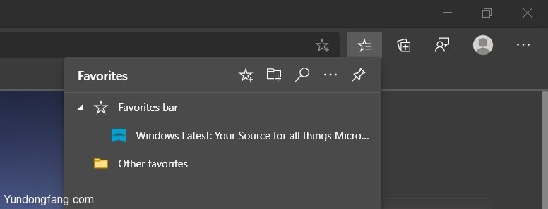 Edge-Favorites-menu