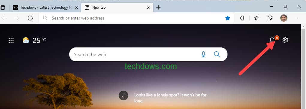 Edge-New-Tab-Notifications-icon