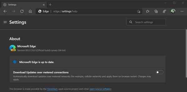 Edge-metered-connection