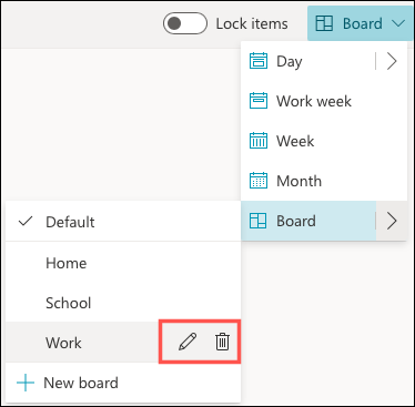 EditDeleteBoard-OutlookBoardView