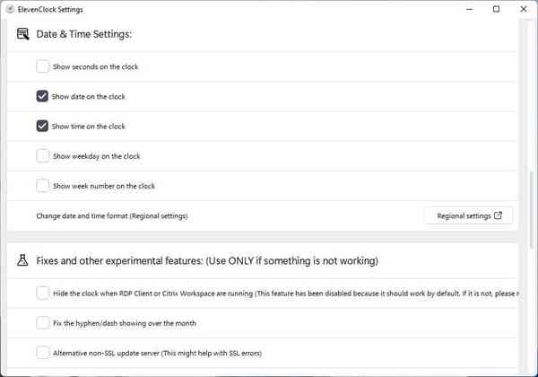 ElevenClock-date-and-time-settings