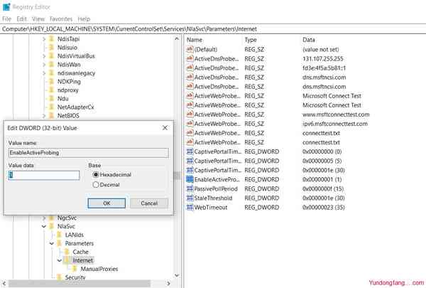 EnableActiveProbing