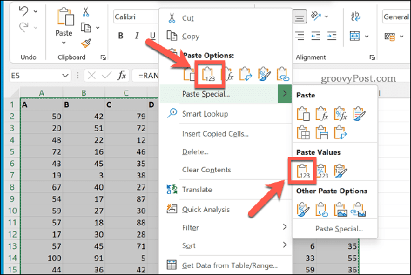 Excel-Paste-Values Excel-Paste-Values