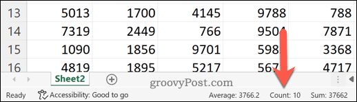 Excel-Quick-Count-View