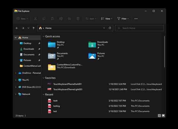 File-Explorer-Home