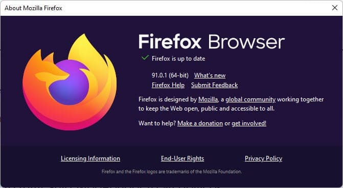 Firefox-91.0.1 Firefox-91.0.1