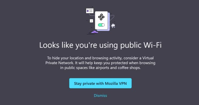 Firefox-targetted-Mozilla-VPN-promo-at-Public-WiFi-users